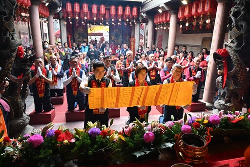 影音/彰化縣媽祖祈福文化節盛大登場 13尊媽祖齊聚枋橋頭天門宮祈福