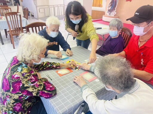 「回憶花開.幸福手作」 彰化榮家長輩啟動感官療癒計畫