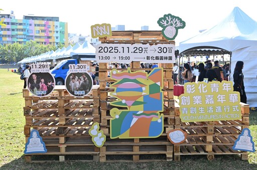 影音/展現豐碩青創成果 彰化青年創業嘉年華活力登場