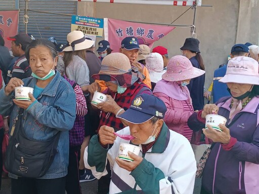 竹塘鄉農會「找回吃米的人」活動 各式米食免費品嚐宛如buffet盛宴