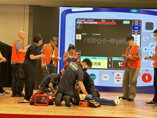 台中消防參加國際救護台灣隊選拔賽 勇奪特優挺進國際賽