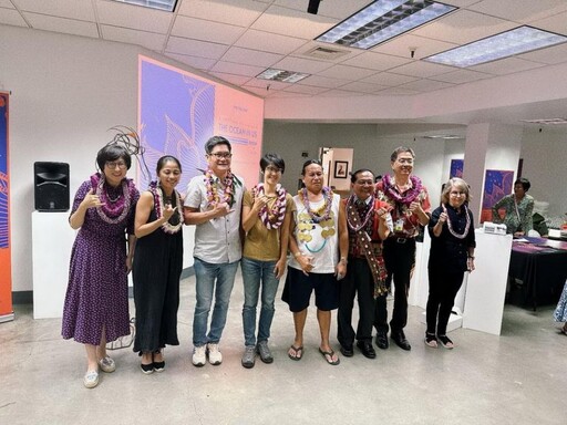 夏威夷藝術節 饒慶鈴推動文化交流 藝術品登上太平洋展出