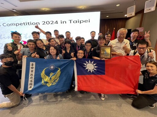 2024台灣首次舉辦國際救護競賽 台中隊勇奪冠軍