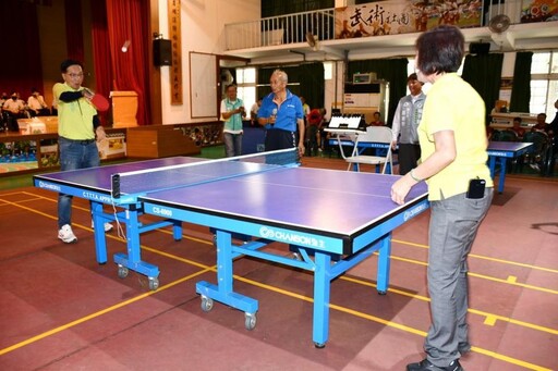 彰化市113年市長盃桌球邀請賽開幕 4百多名好手參賽競技