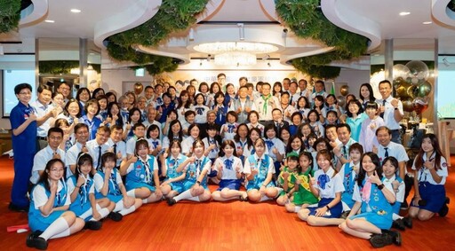 黃敏惠接任第22屆中華民國台灣女童軍總會理事長 期待助學子發展潛能