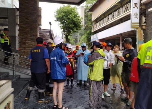 凱米颱風逐漸逼近 仁愛鄉預防性撤離廬山溫泉住戶