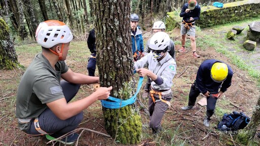 玉管處113年度聯合山域搜救訓練 強化搜救技能