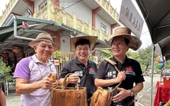 黃頭鷺遷徙季節百萬鳥群現梅山太興山谷 林俊謀鄉長歡迎來觀賞