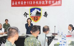 嘉義市議會113年秋節敬軍活動 議長陳姿妏感謝國軍守護家園