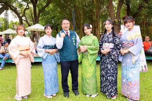 2024總爺和風文化祭開幕 黃偉哲體驗群馬老神溫泉大蛇神轎祭典