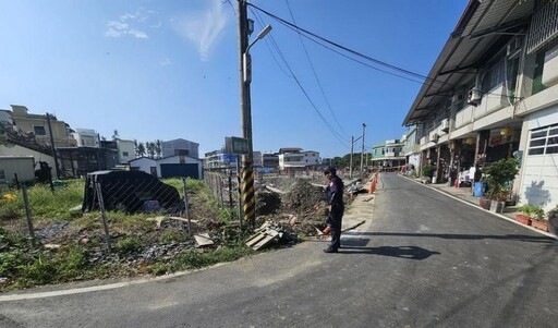 崁頂鄉園寮村南進巷附近工地 挖到疑似爆裂物