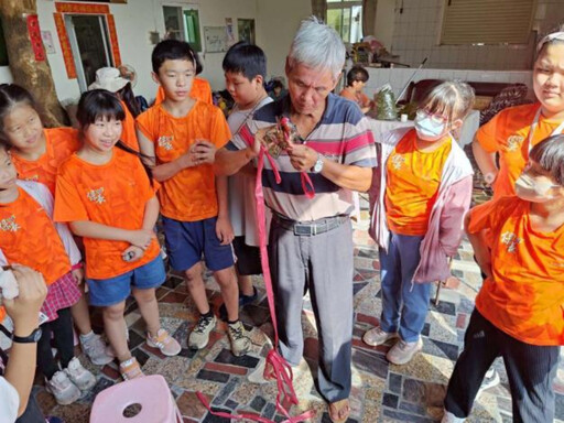 濕地生態教育推廣 國小學童參訪口湖濕樂園