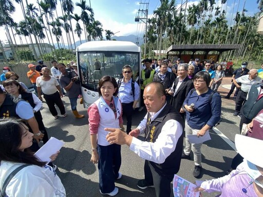 立委王育敏率立院環委會至嘉義大埔考察 要求光電爭議案場停工