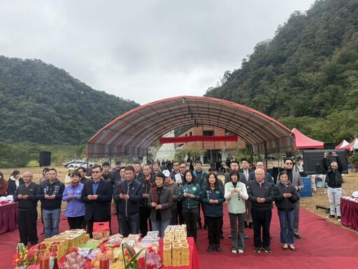 128線通霄段拓寬改善竣工通車 地方各界祈求人車平安