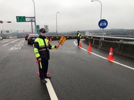 春節高乘載時段公布 苗警為您規劃替代路線