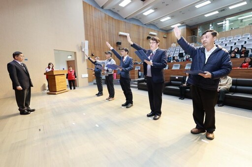 南投縣戶政所主任聯合宣誓交接 洪瑞智勉提供便民優質服務