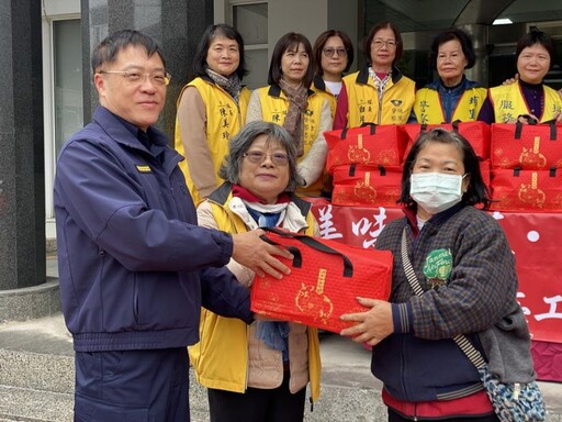 埔里警民歲末送暖 年節關懷溫暖人心