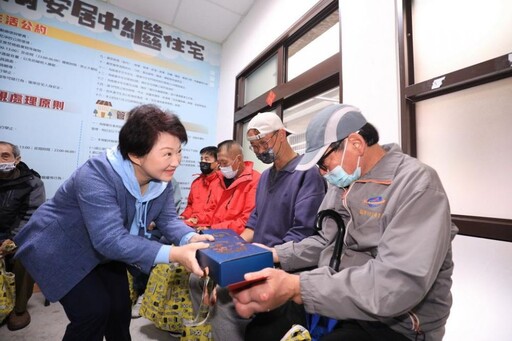 歲末寒冬送暖！ 小年夜前關懷街友 盧秀燕: 春節社服不打烊