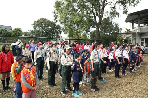 嘉市各級童軍團新春團拜 黃敏惠期盼展現童軍影響力