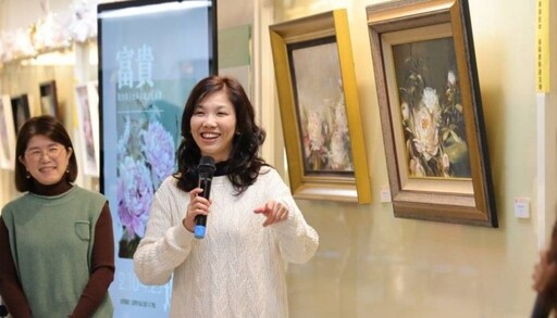 部苗友善藝廊開春首展 富貴迎春畫展登場