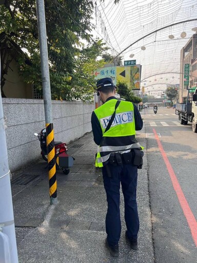 執法無空窗！集集警加強取締路口不停讓