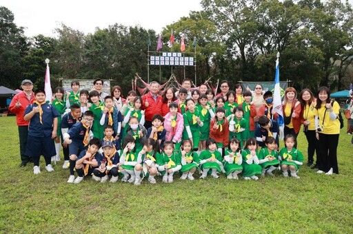 「童心協力、邁向永續」 童軍節瑞竹國中大露營