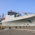 海軍敦睦艦隊抵臺南安平商港 黃偉哲為國軍加油盼全民提升國防意識