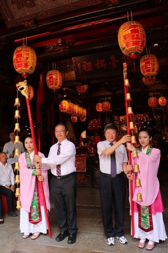 新港奉天宮媽祖祝壽大典 結合吳鳳技大 "越來越國際"