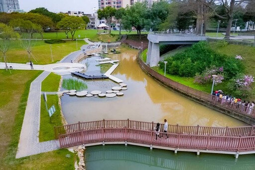 桃園市陽明公園改善工程竣工啟用