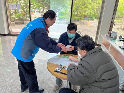 冷氣團來襲 新竹榮服處關懷弱勢年長榮民及遺眷