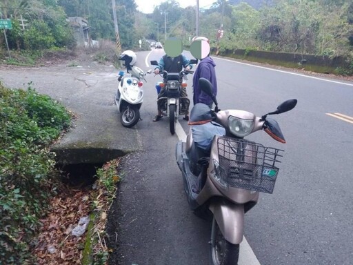 婦人山區因導航而迷失道路 警民火速合力救援