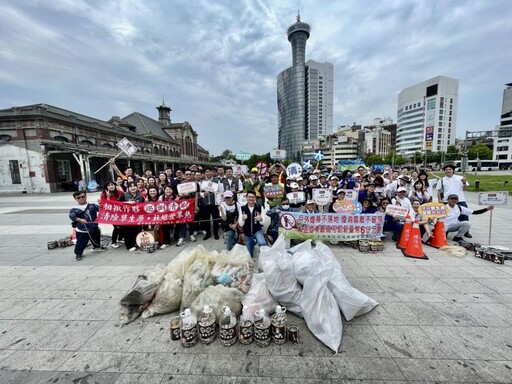 中市響應世界地球日 公私攜手淨街維護市容整潔