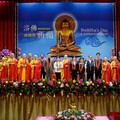 大台中佛教會浴佛祈福 盧秀燕祈三願：四時無災、世界和平、國家安定