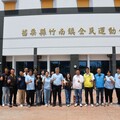 竹南鎮全民運動館即將完工 苗縣長視察工程進度
