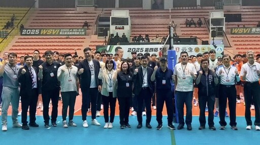 中市連莊盃國際排球賽熱烈開打 各國菁英好手齊聚台中