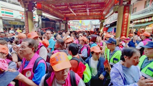 白沙屯拱天宮媽祖北港進香 總統賴清德親臨參拜祈福