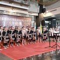 台灣原聲童聲合唱團歐洲巡演 許淑華授旗預祝演出順利