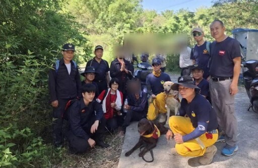旗山區老翁走失 消防人員歷經三日搜救 人平安獲救