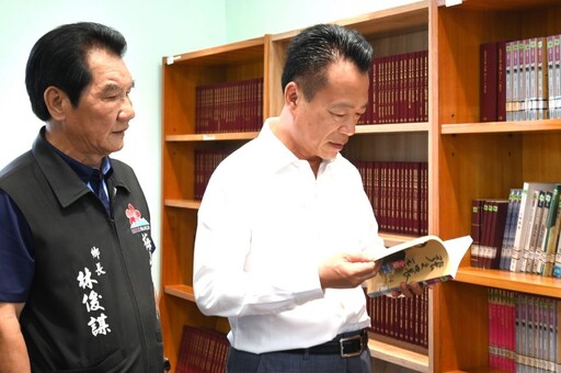 梅山圖書館煥新登場 打造社區閱讀與文化交流新據點