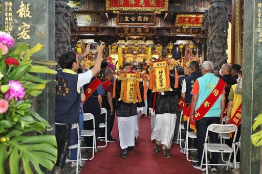 大天宮恭祝神農聖帝5519年聖誕萬壽祭典 黃敏惠祈願五穀豐收 國泰民安