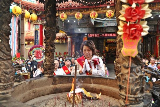 大天宮恭祝神農聖帝5519年聖誕萬壽祭典 黃敏惠祈願五穀豐收 國泰民安
