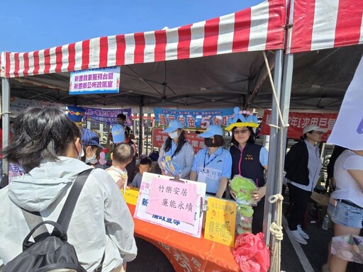 縣長盃龍舟賽鑼鼓登場 新豐政風廉政宣導創意出擊吸睛！