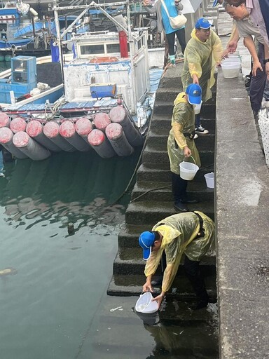 台塑企業攜手雲林區漁會辦理漁業資源 復育魚苗增殖放流邁入第18年