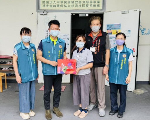 苗栗縣榮服處連結慈濟日照中心照顧榮民眷