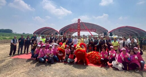 太保市禮儀廳新建工程動土儀式 完善殯葬服務體系明年完工