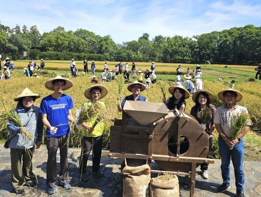 2025六堆園區農事學堂活動 六堆黃金稻穗糯米大豐收