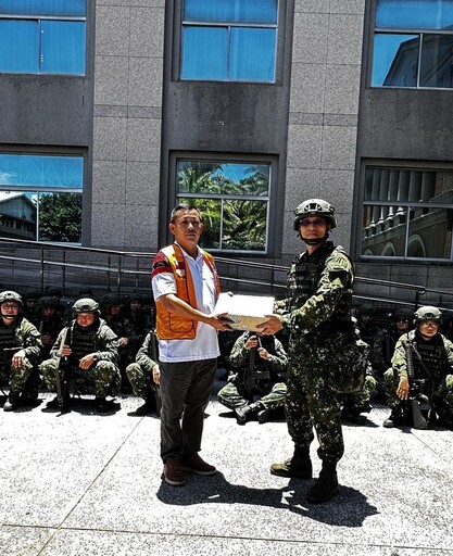 新竹風城獅子會 慰問新竹後備旅教召部隊弟兄