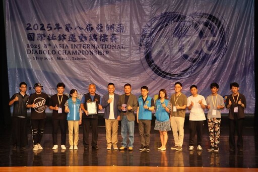 亞洲盃國際扯鈴運動錦標賽苗栗熱鬧登場