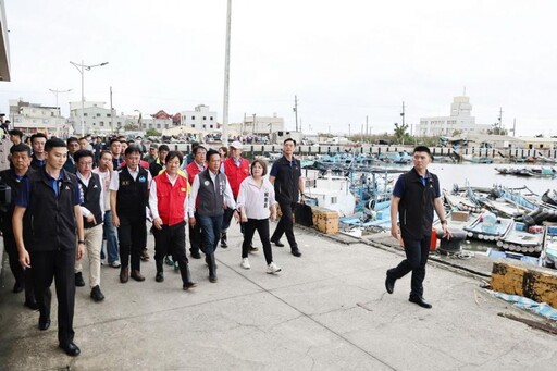賴清德總統赴麻豆、北門視察 黃偉哲:全力支援農漁民度難關