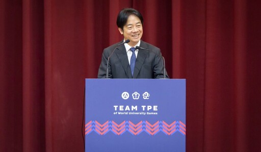 賴清德總統授旗萊茵魯爾世大運代表團 市長陳其邁陪同期許旗開得勝